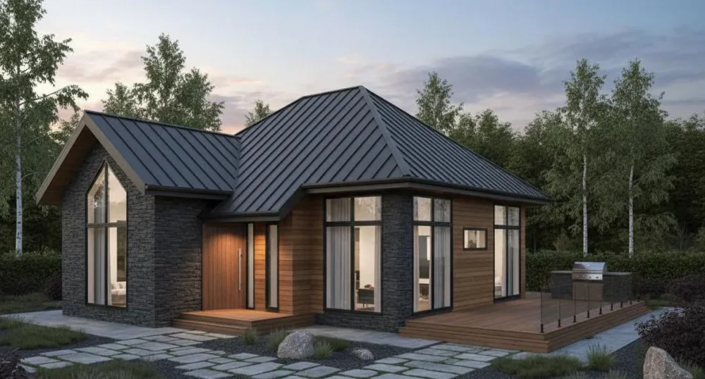 Проект Двухэтажный дом 12 на 17, 193 м2