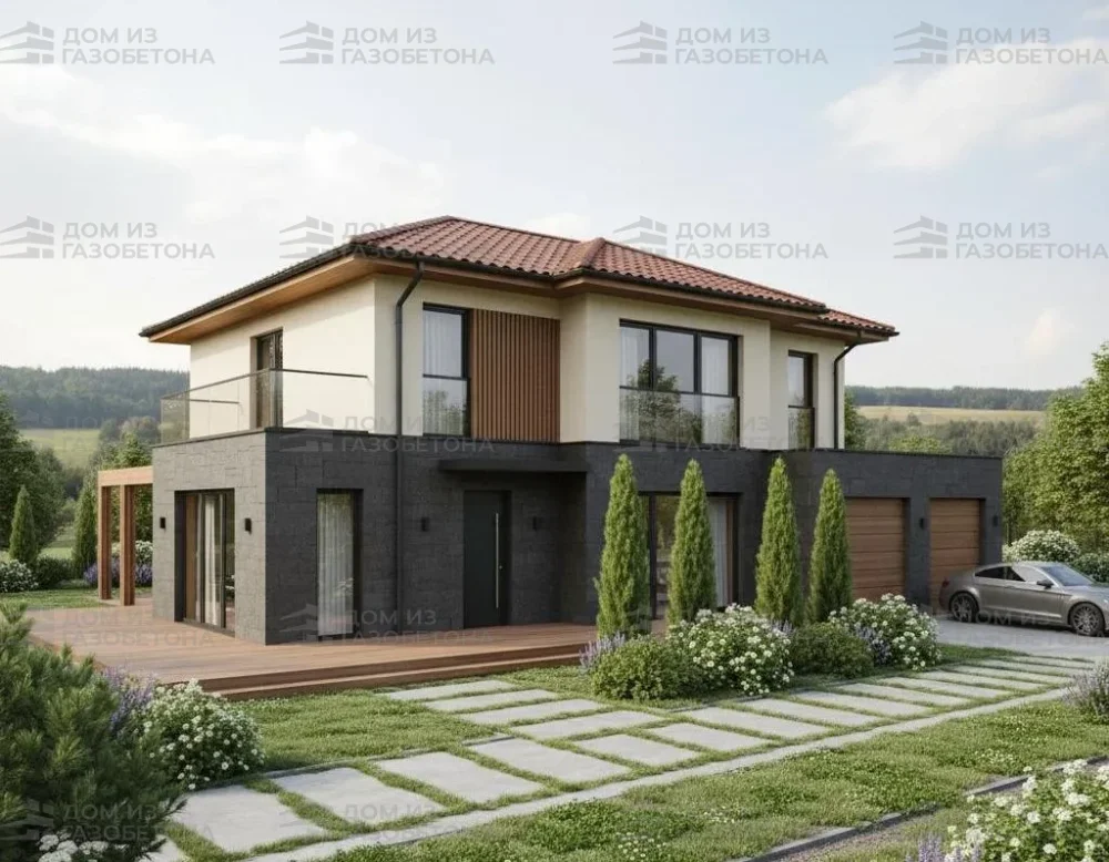 Проект Одноэтажный дом 18 на 17, 171 м2