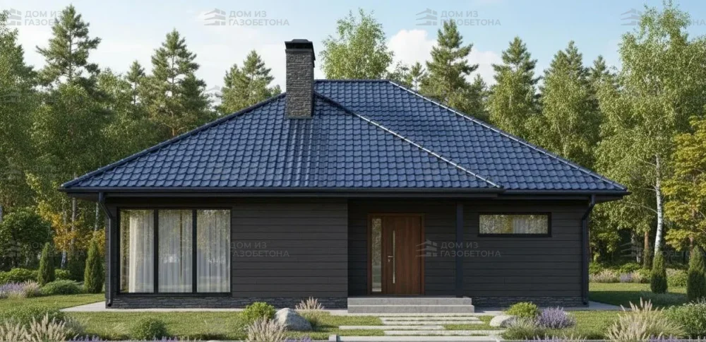 Проект Двухэтажный дом 14 на 12, 170 м2