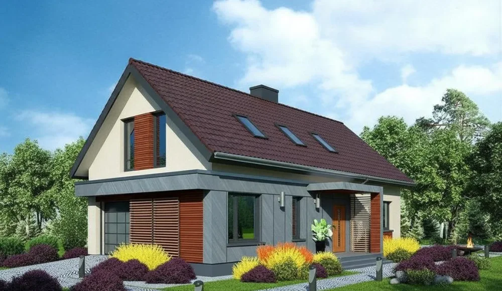 Проект Двухэтажный дом 8 на 15, 142 м2