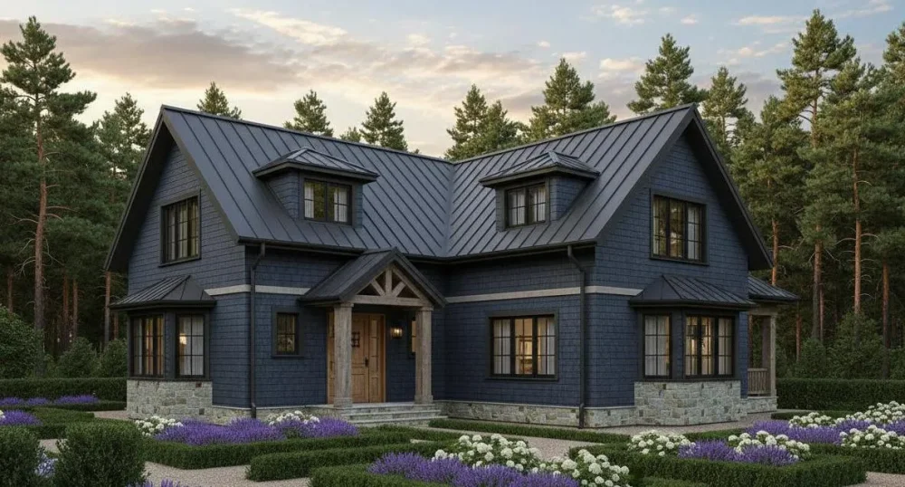 Проект Двухэтажный дом 19 на 15, 242 м2